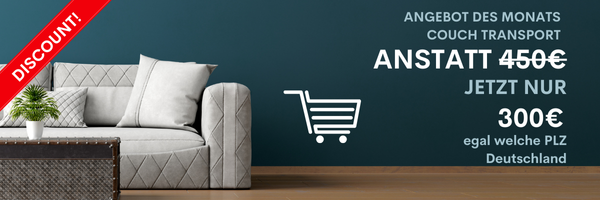 Rabattaktion Möbeltransport Deutschland